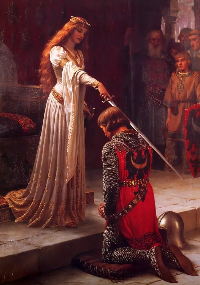Edmund Blair Leighton'un "The Accolade" eseri bize neyi anlatır?