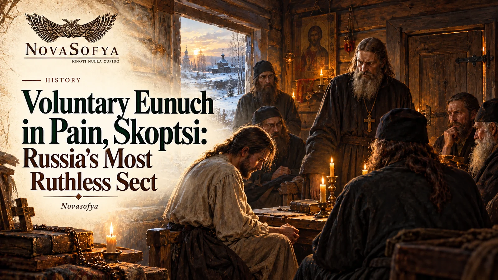 Voluntary Eunuch in Pain, Skoptsi: Russia's Most Ruthless Sect