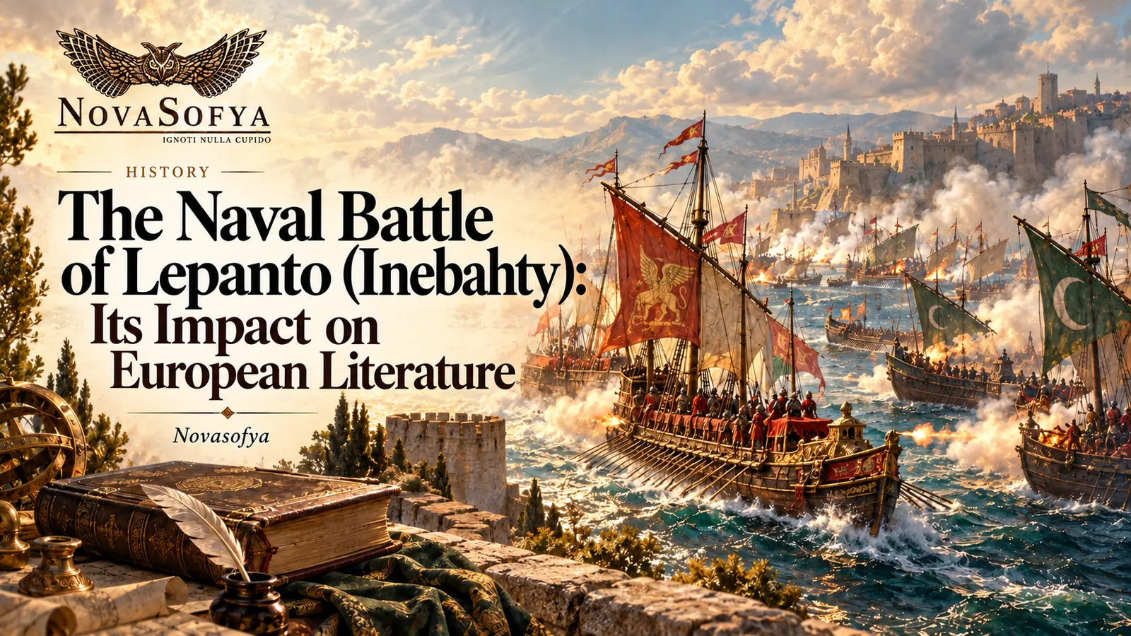 The Naval Battle of Lepanto (Inebahty): Its Impact on European Literature