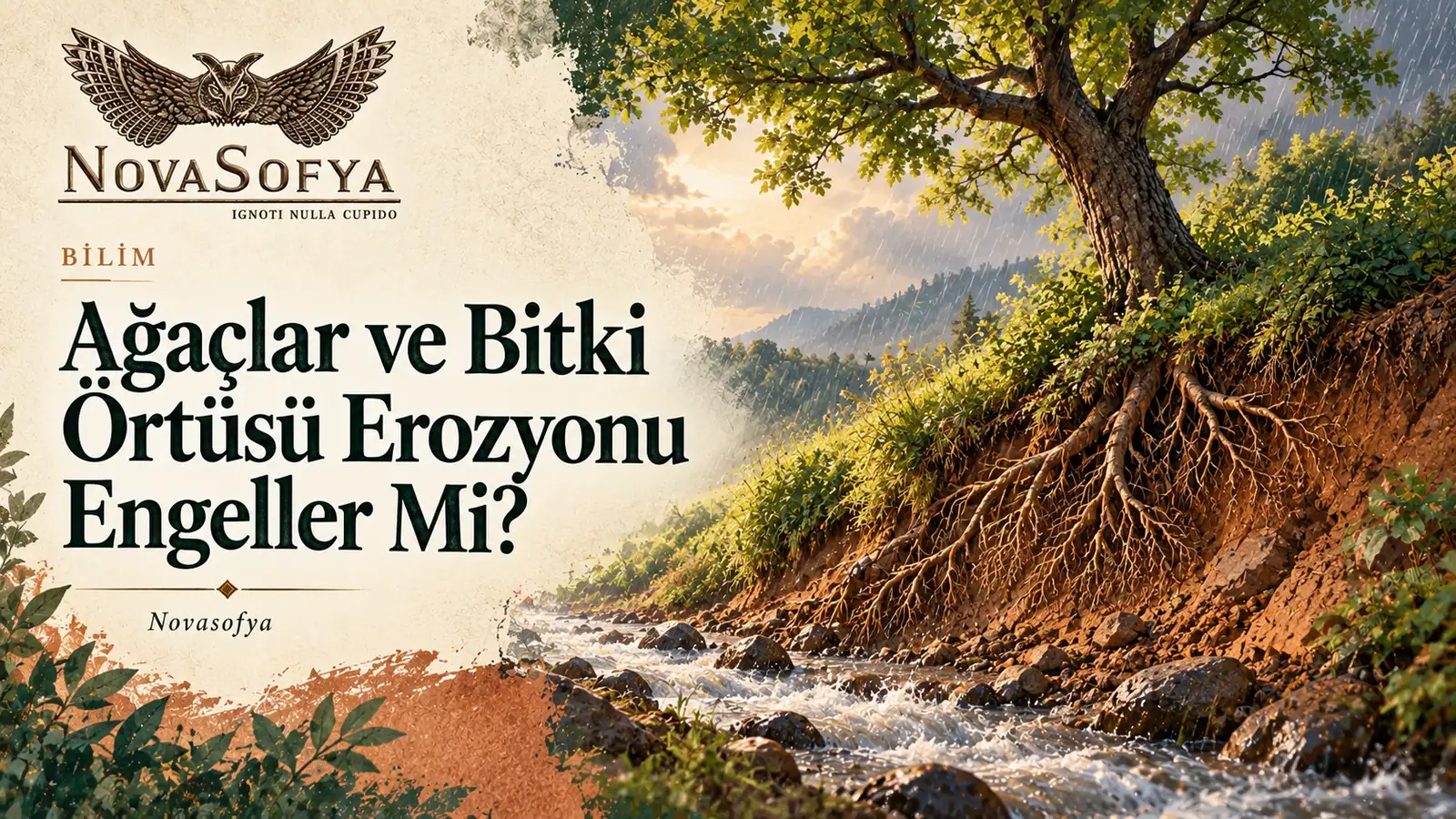 Ağaçlar ve Bitki Örtüsü Erozyonu Engeller Mi?